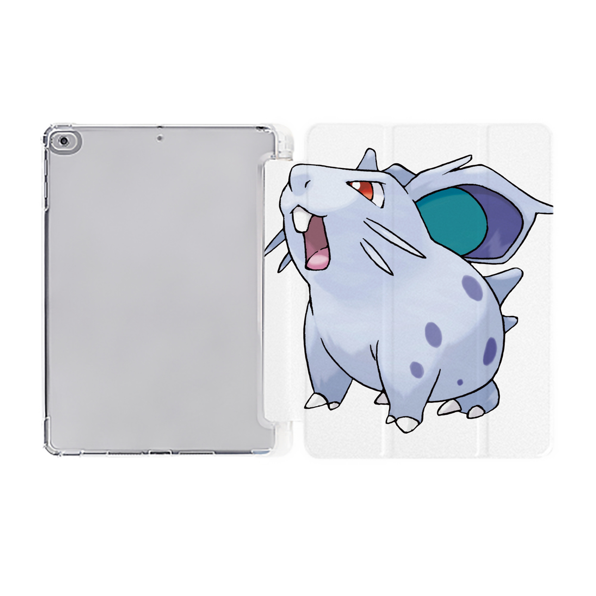 （画像用） ポケットモンスター Pokémon IPad ケース ペン収納付き 三つ折りスタンド PUレザー×シリコン 対応機種9.5/10.5/10.9インチ